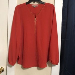 Valerie Stevens long sleeve blouse